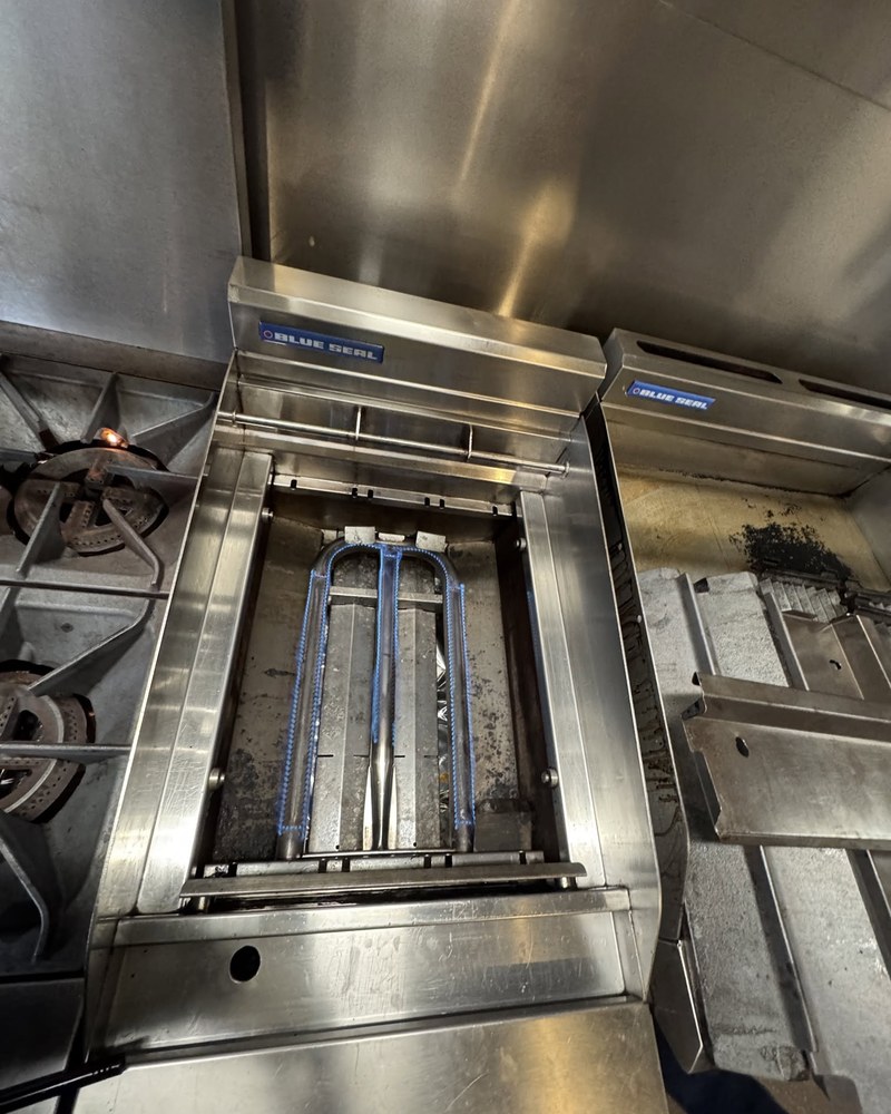 Commercial Gas Cooktop — Kerfoot Plumbing
